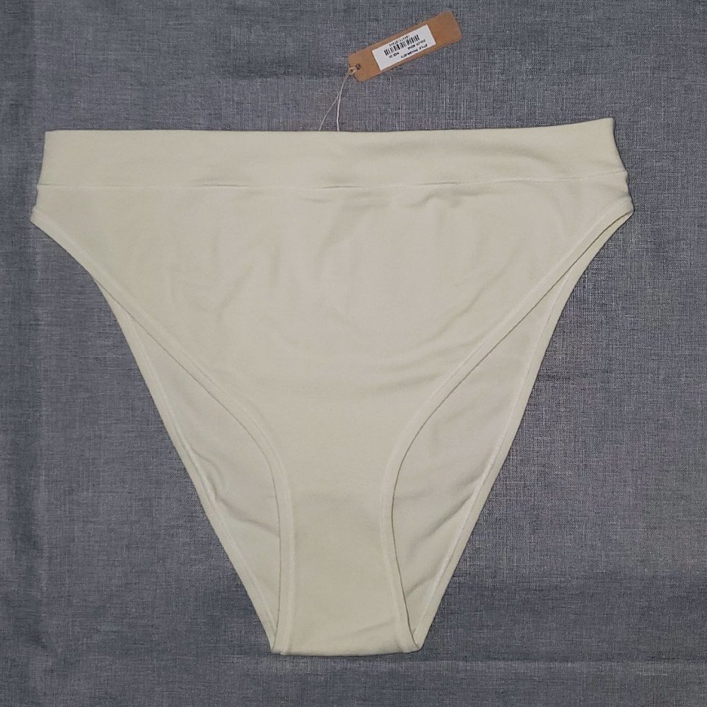 NWT SKIMS 2X Cotton Jersey Cheeky Tanga BONE